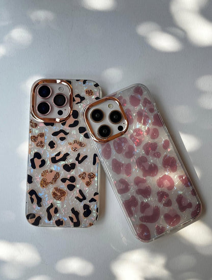 ✨ Golden Leopard Luxe Case “Fierce Style, Luxe Protection.”
