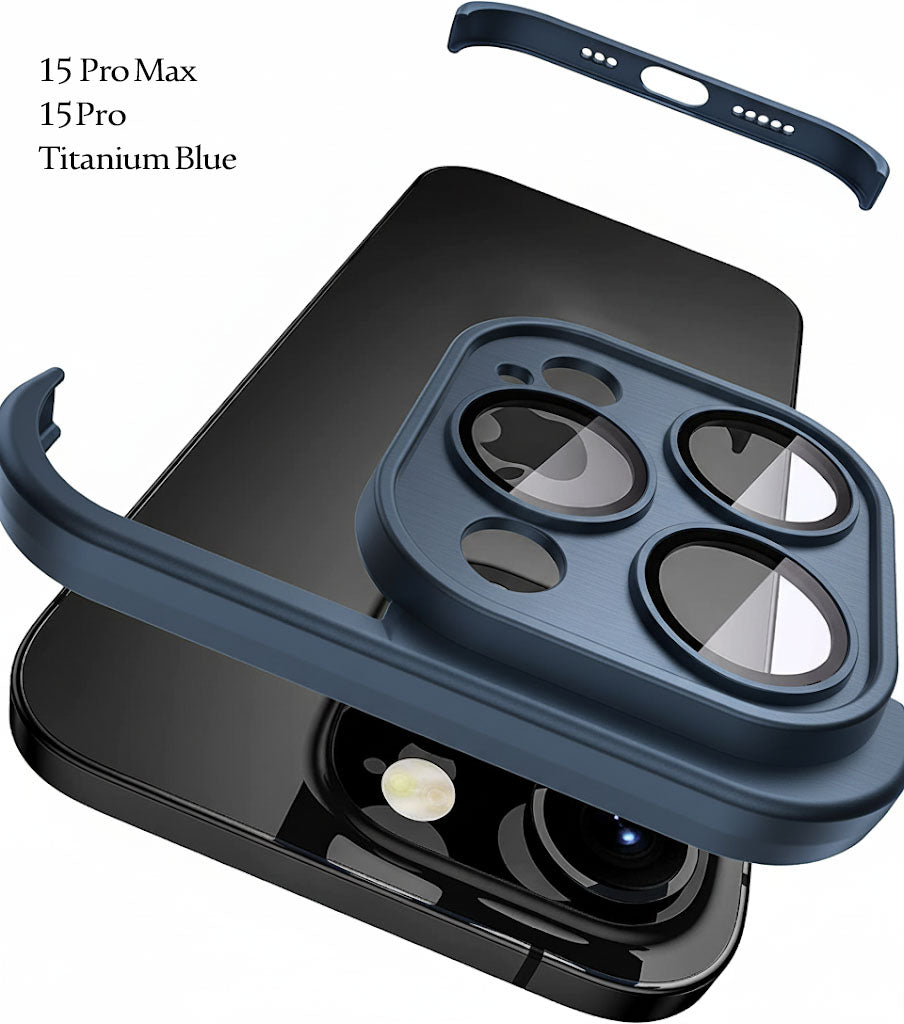 Silicone Camera Protection Kit for iPhone Series